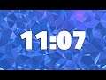 11 MINUTES AND 7 SECONDS TIMER COUNTDOWN [667 seconds - 11:07]