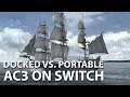 Assassin's Creed 3 Remastered – Switch Docked vs. Portable Performance Test & Graphics Comparison