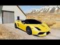 BeamNG.drive - Lamborghini Gallardo LP570-4 Spyder 2013 - Car Show Test Drive Crash . 4K 60fps.