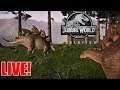 🔴 BUILDING THE PARK OF OUR DREAMS! - Jurassic World Evolution Livestream!