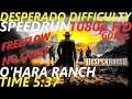 Desperados 3 - Speedrun 05:37 ANY% - DESPERADO DIFF / No Saves - O'Hara Ranch - Chapter 1 Mission 5