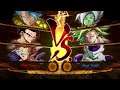 DRAGON BALL FighterZ Gogeta SSGSS,Gohan Adult,Trunks VS Zamasu,Broly,Frieza 3 VS 3 Fight