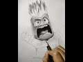 DRAWING ANGER | INSIDE OUT #shorts