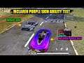 Free fire McLaren Purple Car skin Ability Test-para SAMSUNG A3,A5,A6,A7,J2,J5,J7,S5,S6,S7,S9,A10,A20