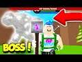 GETTING A LEGENDARY STAFF With Robux In WIZARD SIMULATOR And DEFEATING The BOSS! (Roblox)