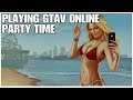 GTAV online, party time, Playstation 5, gameplay, playthrough
