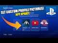 How to change your profile picture and avatar on the NEW PlayStation App! | SCG