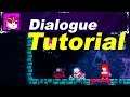 How to make a Dialogue System in Gdevelop [free game maker 2020]
