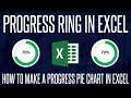 How to Make a Progress Ring in Microsoft Excel (Circular Progress Bar)