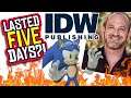 IDW Comics' New Boss Placed on Leave FIVE DAYS After Starting?!
