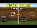 Minecraft Item Frame Secret Door | Bedrock Redstone Tutorial