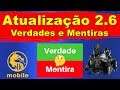 MK Mobile Atualização 2.6 Verdades e Mentiras ! Noob Saibot no mobile ? Data da Atualização 2.6 ?