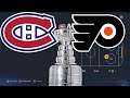 Montreal Canadiens vs Philadelphia Flyers First Round Series Sim NHL 20