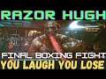 Razor hugh vs John Phallustiff boss fight, Most funny Final boxing Fight, Cyberpunk 2077