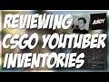 REVIEWING CSGO YOUTUBER INVENTORIES 2021!! (FEAT. ZIPEL AND JUICY)