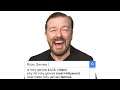 Ricky Gervais Answers the Web's Most Searched Questions | WIRED