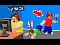 SAVE FRIEND or HACK The COMPUTER!? (Roblox)