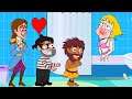 Save The Girl - Jerk Boyfriends Peep On Girl Shower - Funny Noob Vs Pro Compilation Gameplay