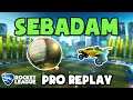 Sebadam Pro Ranked 3v3 POV #43 - Rocket League Replays