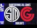 TSM vs CG Highlights ALL GAMES | LCS Summer 2019 Playoffs Quarterfinals | Team Solomid vs Clutch