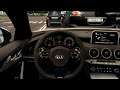 2018 KIA Stinger GT - City Car Driving | Steering wheel gameplay