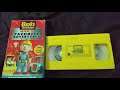 Bob The Builder (Bob's Favorite Adventures) VHS Video Tape Videocassette (Yellow Cassette)