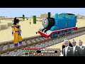 Can Goku Stop Thomas Tank Engine in Minecraft - Coffin Meme