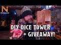 DIY Wood Dice Tower + A Giveaway! | Nerd Immersion