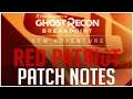 Ghost Recon Breakpoint Title Update 3.0.0 PATCH NOTES! | Red Patriot Episode 3