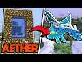 How To TAME and RIDE AETHER DRAGON In Minecraft!! || Aether Dimension Mod for Minecraft || Tutorial
