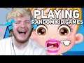 I Laughed So Hard I CRIED (and you will too) | PLAYING RANDOM KIDS GAMES