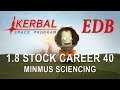 Kerbal Space Program 1.8 Stock Career 40 - Minmus Sciencing