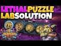 Lethal Puzzle Lab Solution - The Lethal Wing of Boomsday Puzzle Labs | Hearthstone