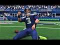 Madden 21 Seahawks vs Patriots (Russell Wilson New Dance Move) Exhibition All-Madden Game Xbox One X