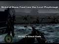 Medal of Honor Frontline One Level Playthrough using a Xbox Cheat Code :D