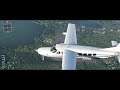Microsoft Flight Simulator 2020 First USA flight 21:9 aspect / no voice
