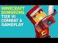 Minecraft Dungeons Tier VI Redstone Mines Combat & Boss Gameplay
