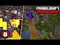 Minecraft Hardcore Let's Play : Nether Portal Cave and Bastion RAID! Episode 8