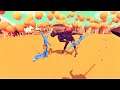 MINOTAURS VS EVERY FACTION PART 1 - TOTALLY ACCURATE BATTLE SIMULATOR TABS GAMEPLAY - TRIBAL 1 MAP