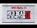 MSI Alpha 15 A3DD: Red Dead Redemption II benchmark test (AMD Ryzen 7 3750H, Radeon RX 5500M)