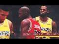 NBA 2K20: Jordan vs LeBron - This Era Highlights | Bulls vs Lakers