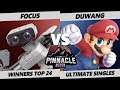 Pinnacle 2019 SSBU - Focus (ROB) Vs. Duwang (Mario) Smash Ultimate Tournament Winners Top 24