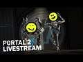 Portal 2 Co-op - ROUNDHEAD AND LONGBOI | TripleJump Live