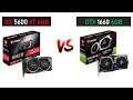 RX 5600 XT 6GB vs GTX 1660 6GB - i5 9600k - Gaming Comparisons