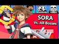 Sora vs All Bosses In Super Smash Bros Ultimate + Final Boss