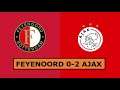 "The gap between Feyenoord and Ajax is not that big" | MATCH REACTION: FEYENOORD 0-2 AJAX