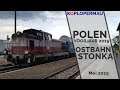 Treinen in Polen: Ostbahn, Trzcianka, Poznan, Stonka (Mei 2019)