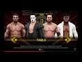 WWE 2K19 Sting VS Adam Cole,Johnny Gargano,Velveteen Dream Fatal 4-Way Tables Elm. Match