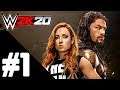 WWE 2K20 My Career Mode Walkthrough Gameplay Part 1 – PS4 PRO 1080p Full HD – No Commentary