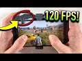 120 FPS ULTRA REALISTIC PUBG Mobile Handcam Gameplay! (Best Controller)